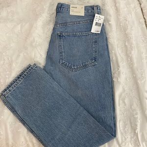 Agolde never worn- with tags Riley straight crop